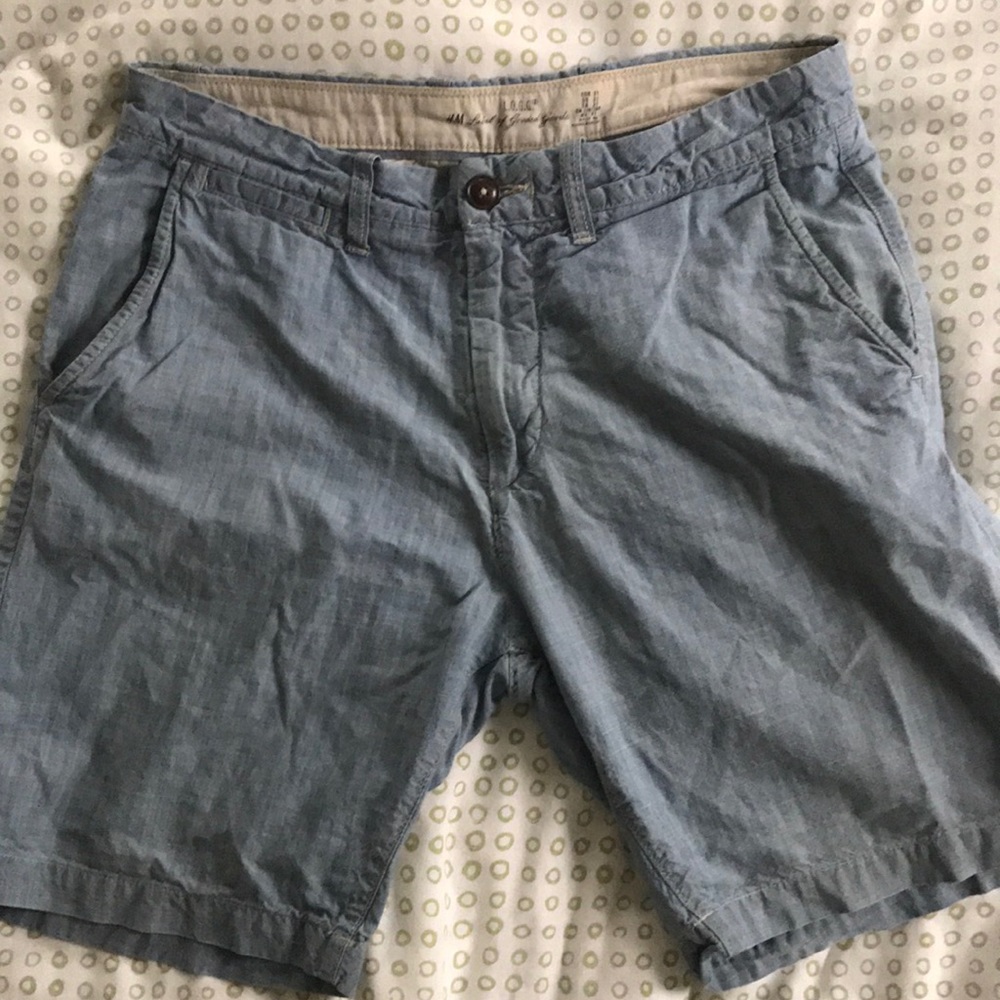 Light Blue chino shorts